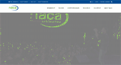 Desktop Screenshot of naca.org