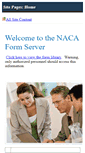 Mobile Screenshot of formserver.naca.org