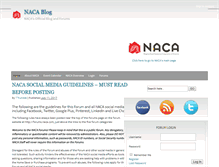 Tablet Screenshot of forums.naca.com