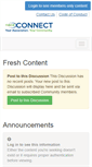 Mobile Screenshot of community.naca.org